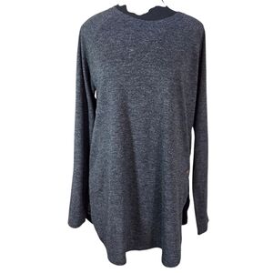 Roots Charcoal Long Sleeve Tee Size Med